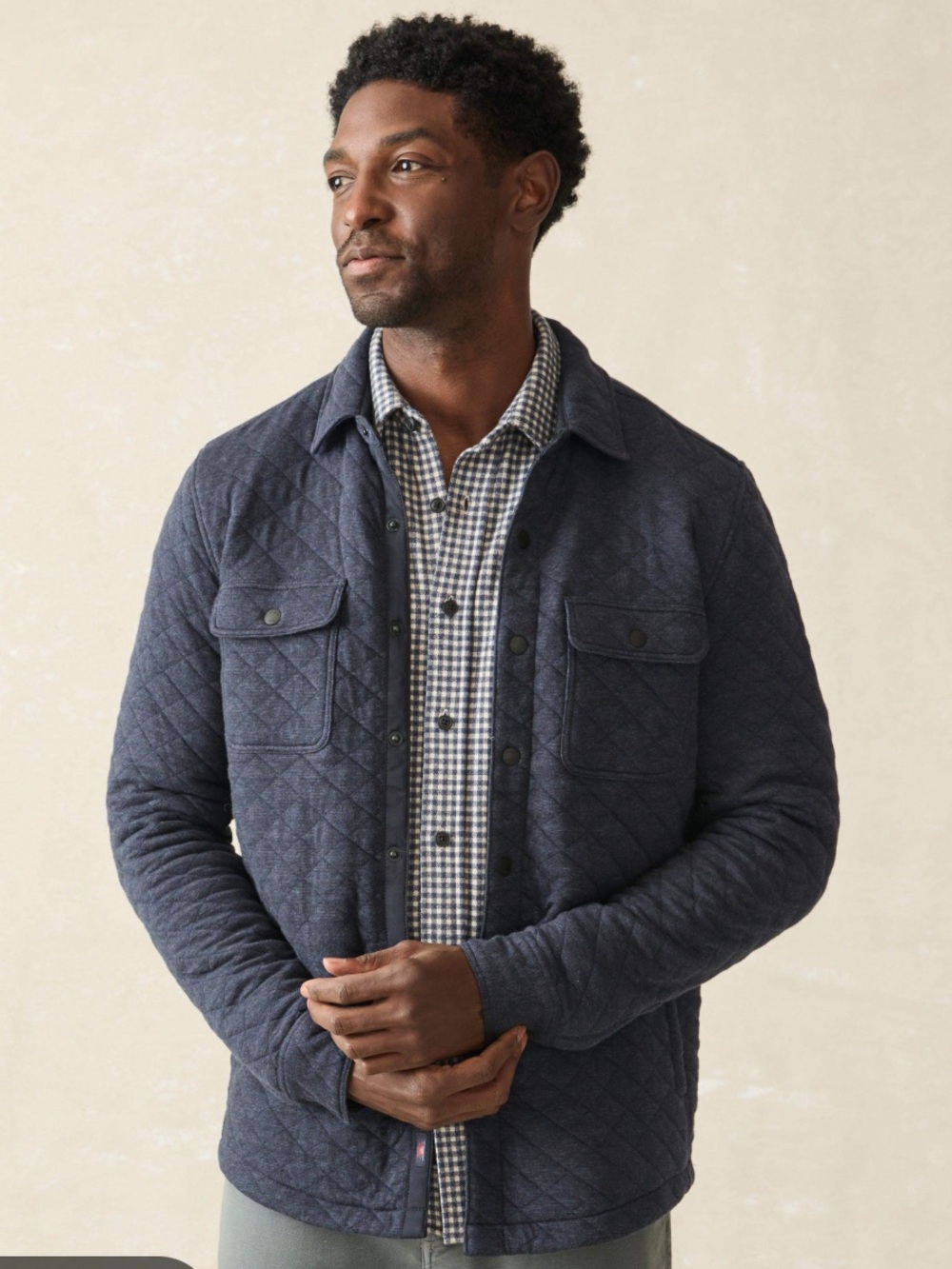 Mens Faherty Epic Quilted Fleece CPO